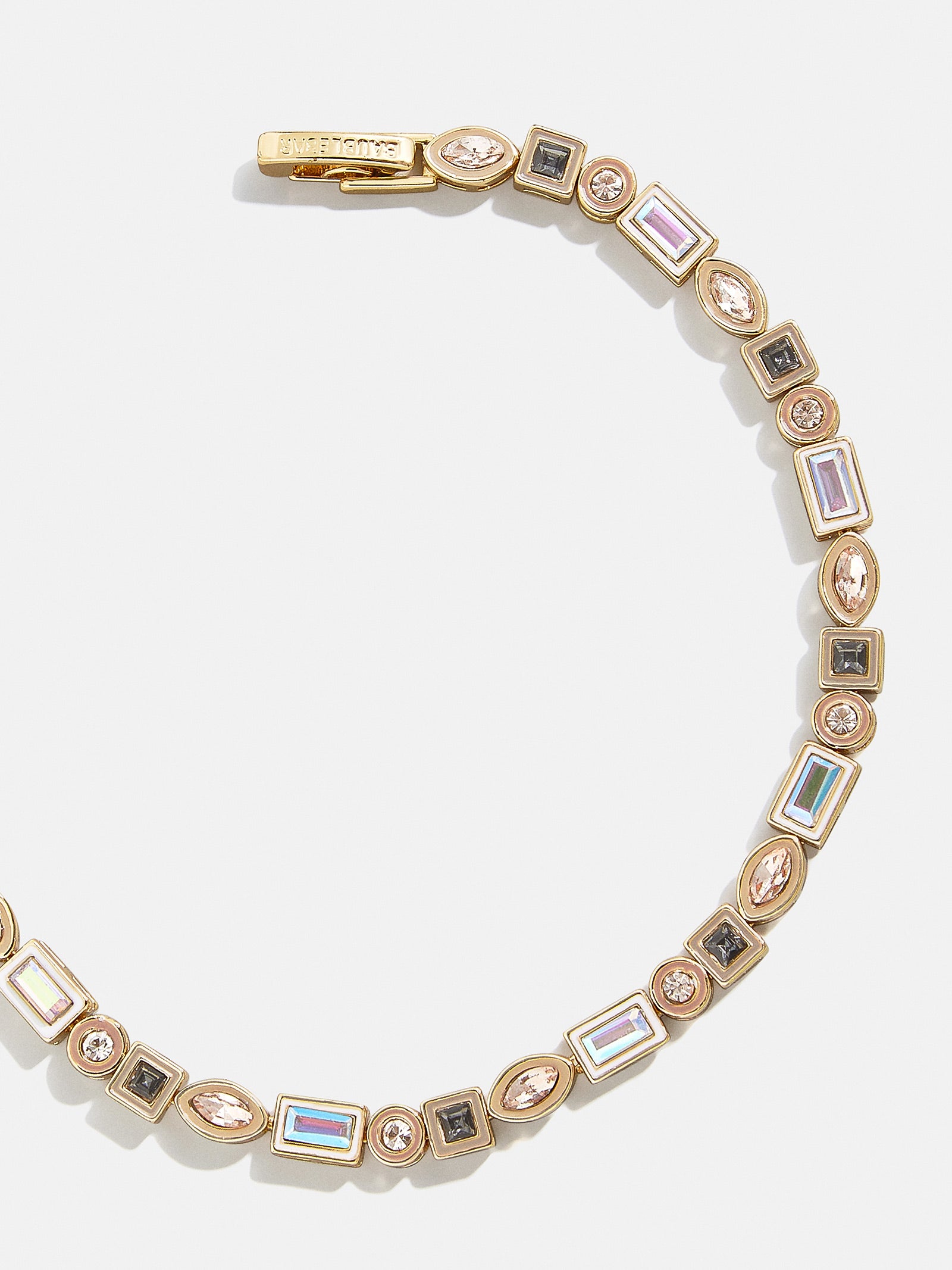 Baublebar MLB Gold Tennis Bracelet - San Diego Padres