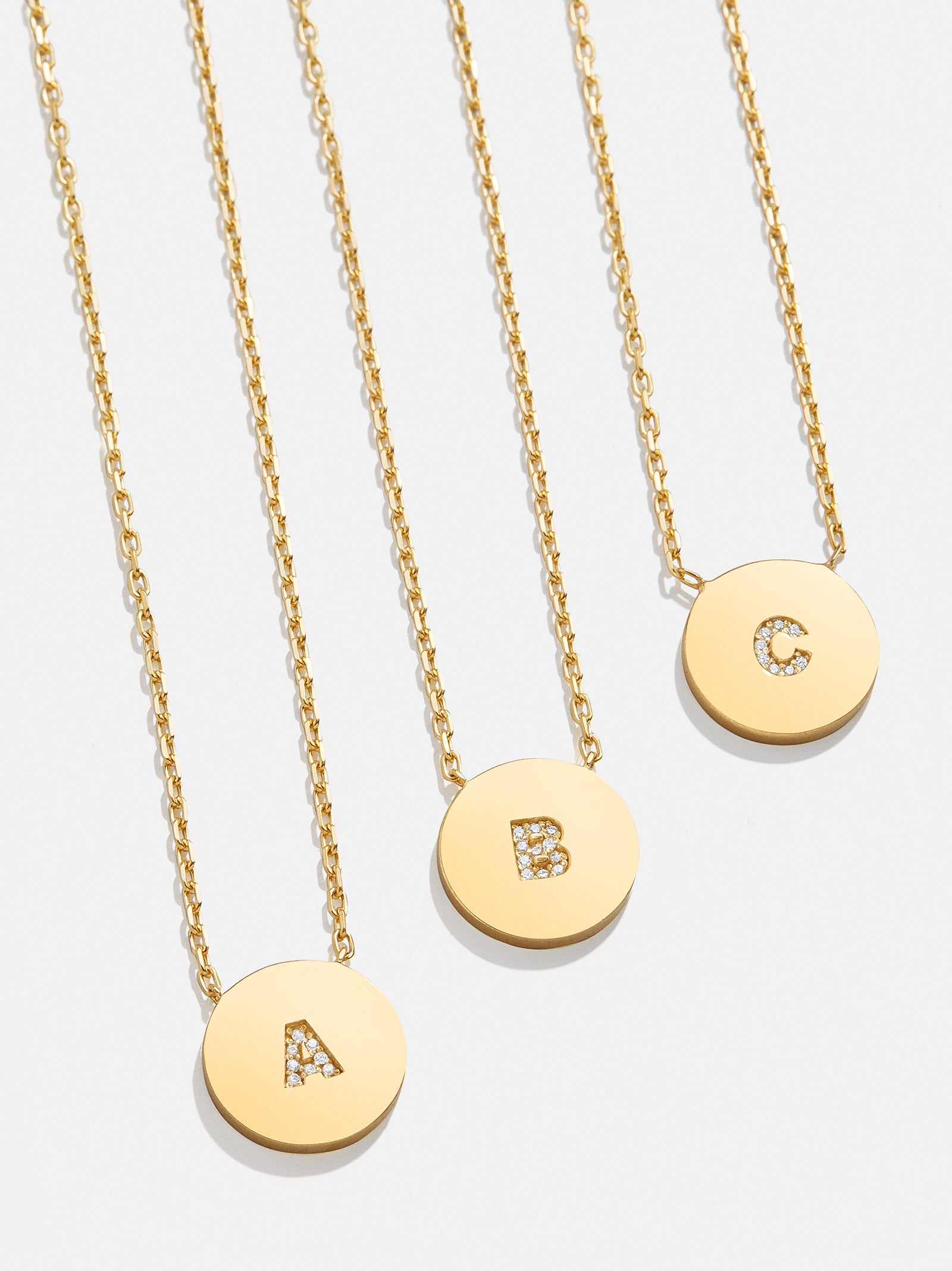 18K Gold CD outlets Design Necklace