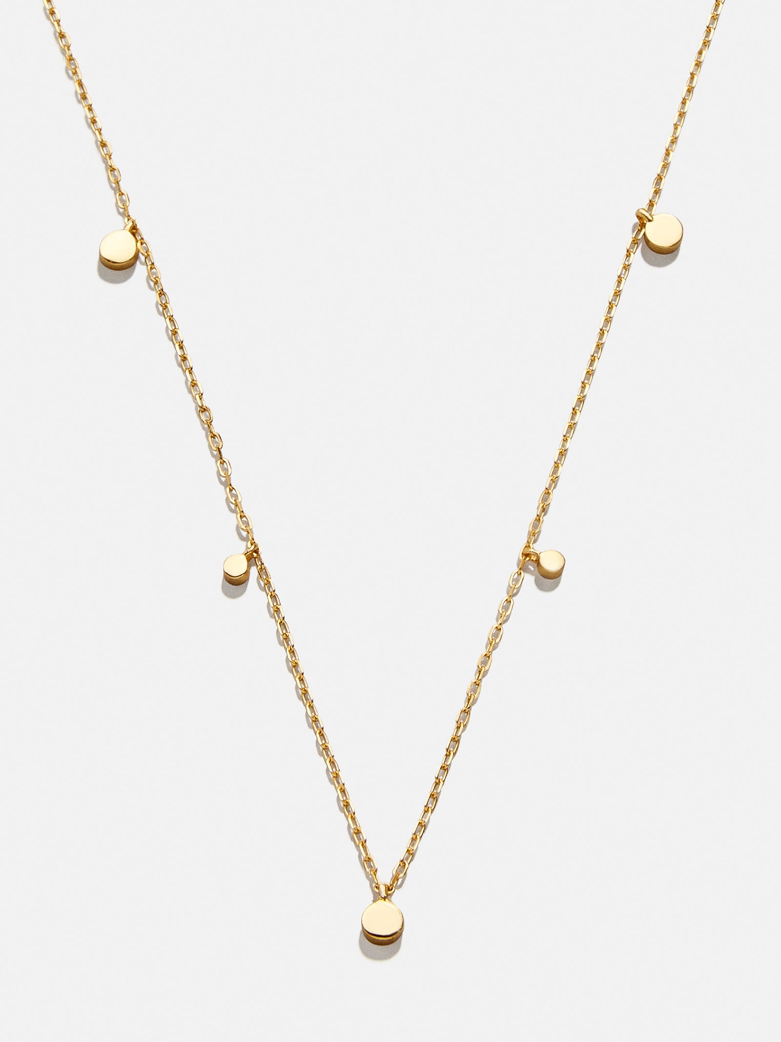 Baublebar Celease 18K Gold Plated CZ Necklace, 17-19