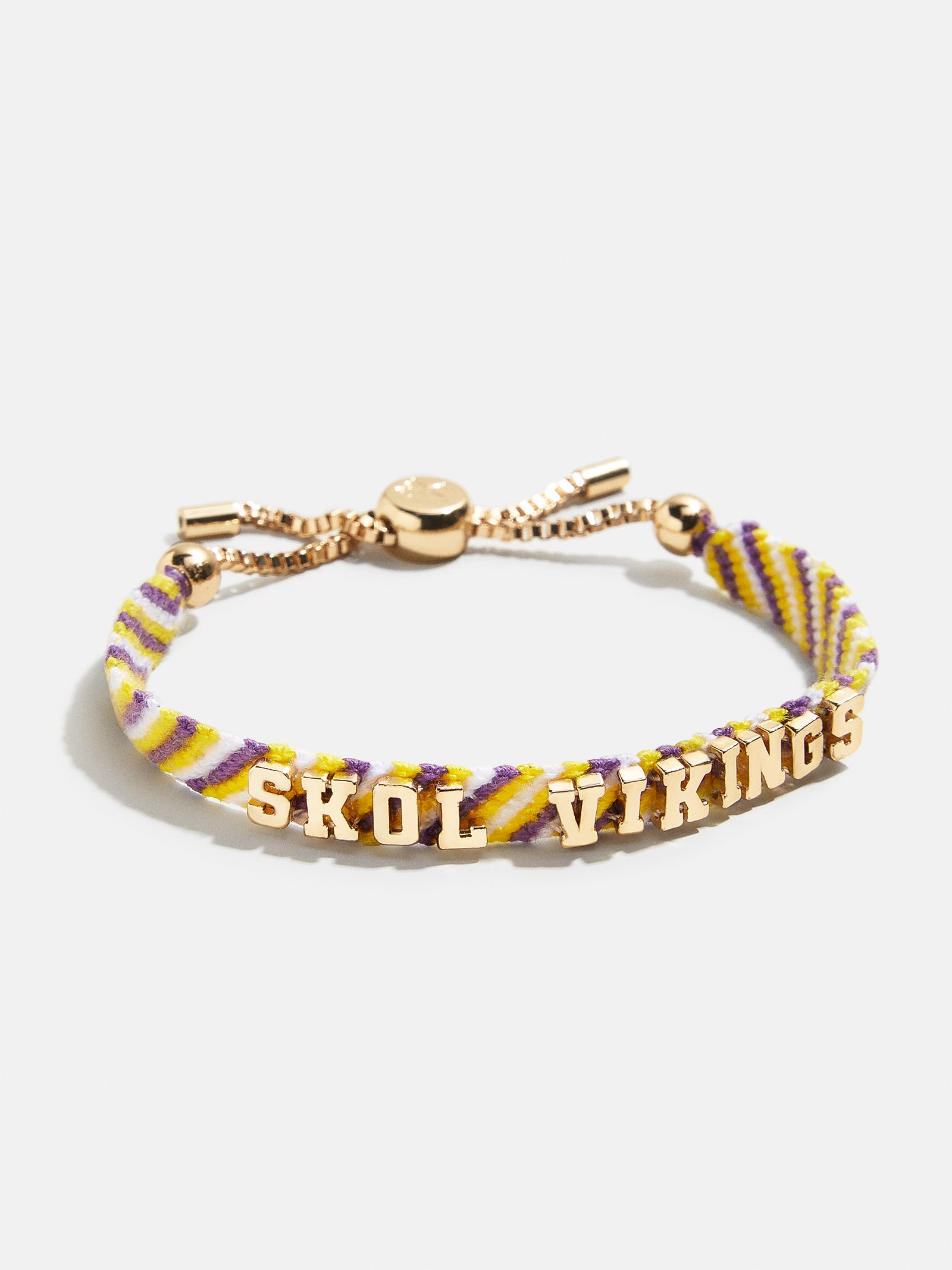 NFL Fan Stack Bracelet Minnesota Vikings Wristband