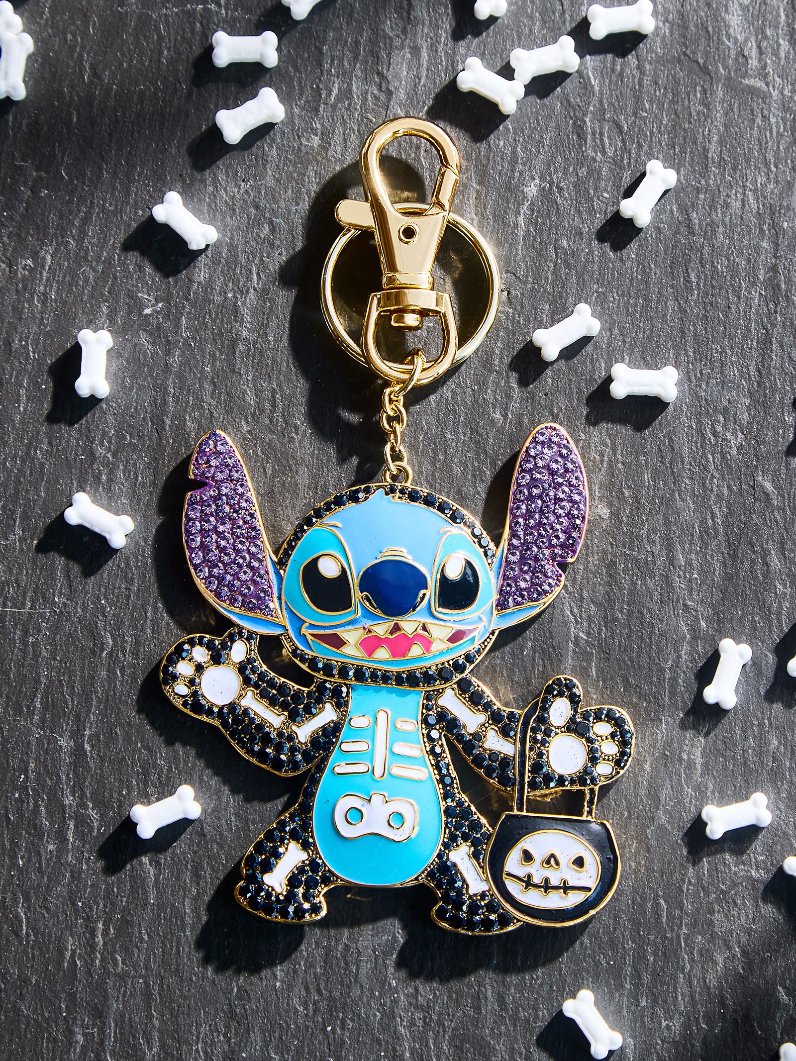 Disney Glow-in-the-Dark Lilo & cheapest Stitch Skeleton Set