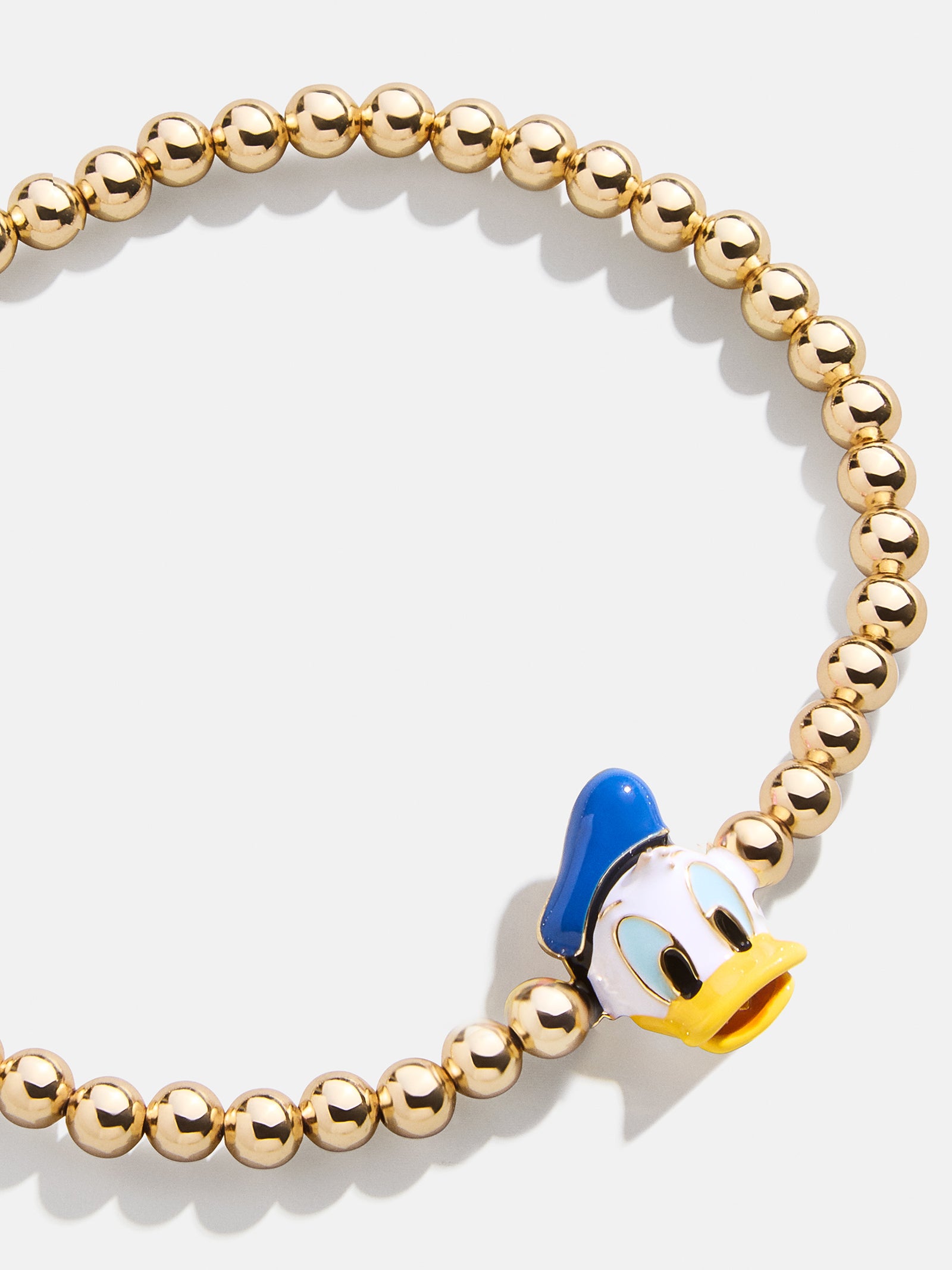 Gold donald cheapest duck charm bracelet