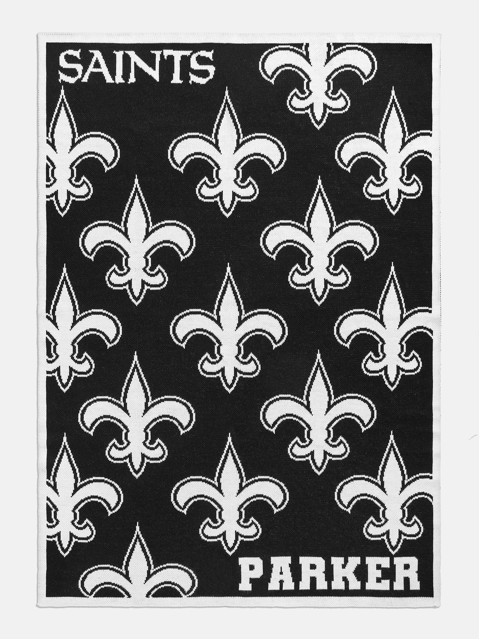 Baublebar New Orleans Saints NFL Custom Blanket: All Over Print - New Orleans Saints