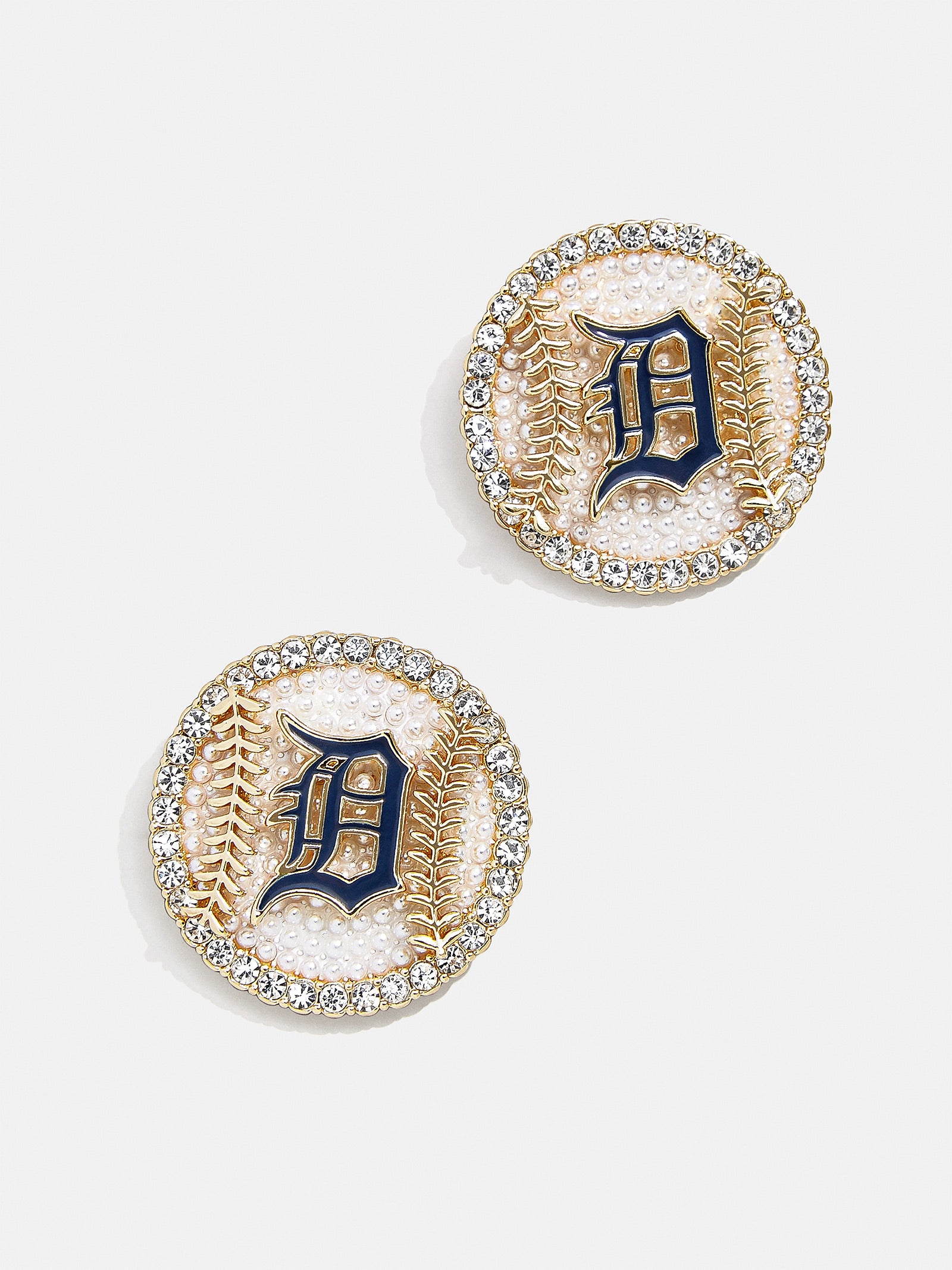 Baublebar MLB Statement Stud Earrings - Atlanta Braves