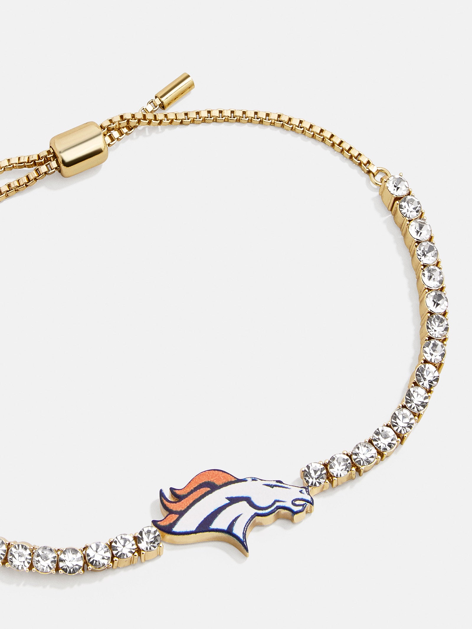 Denver Broncos Pendant, 14K White - The GLD Shop