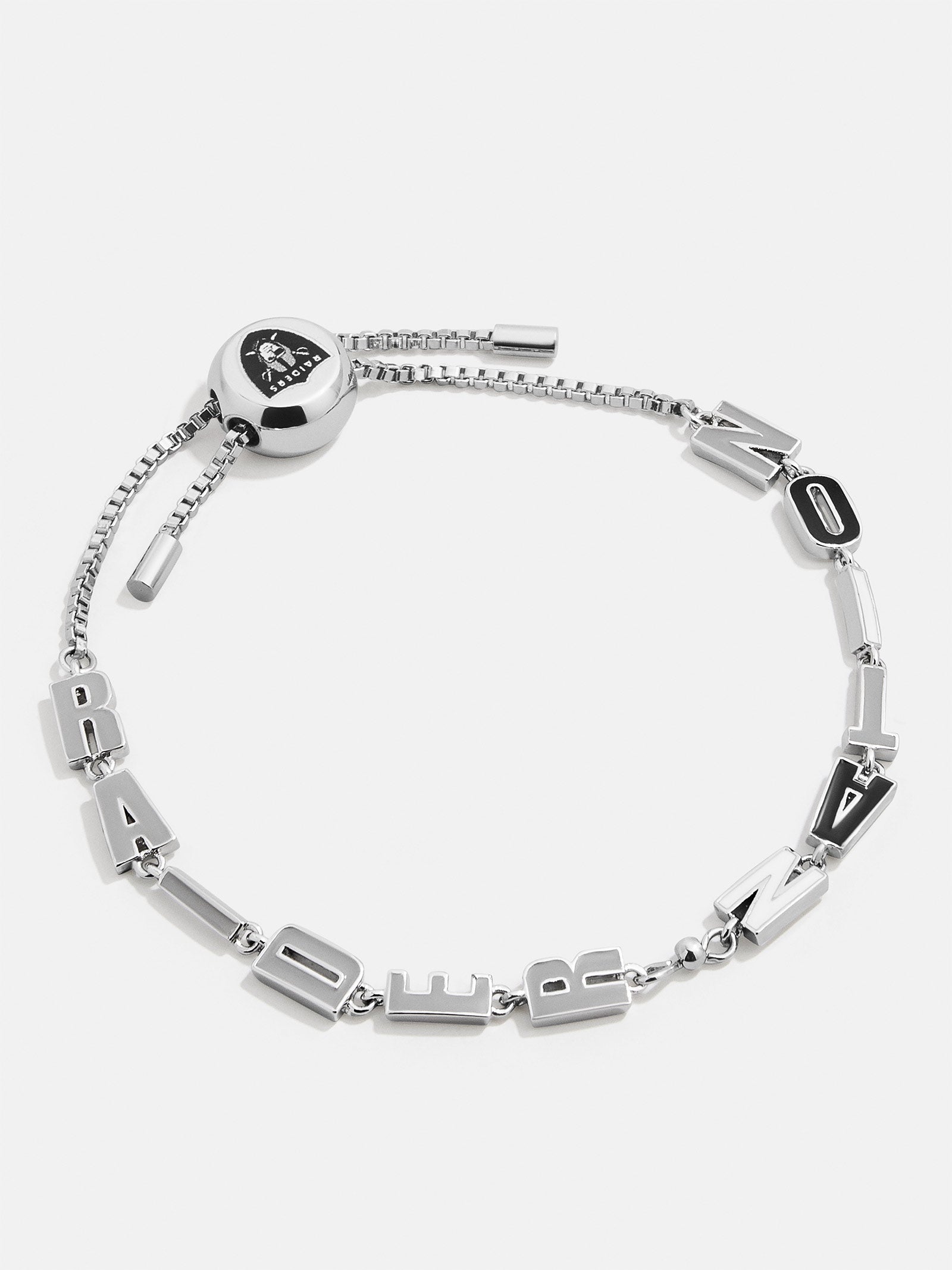 Baublebar Detroit Lions NFL Silver Slogan Bracelet - Detroit Lions