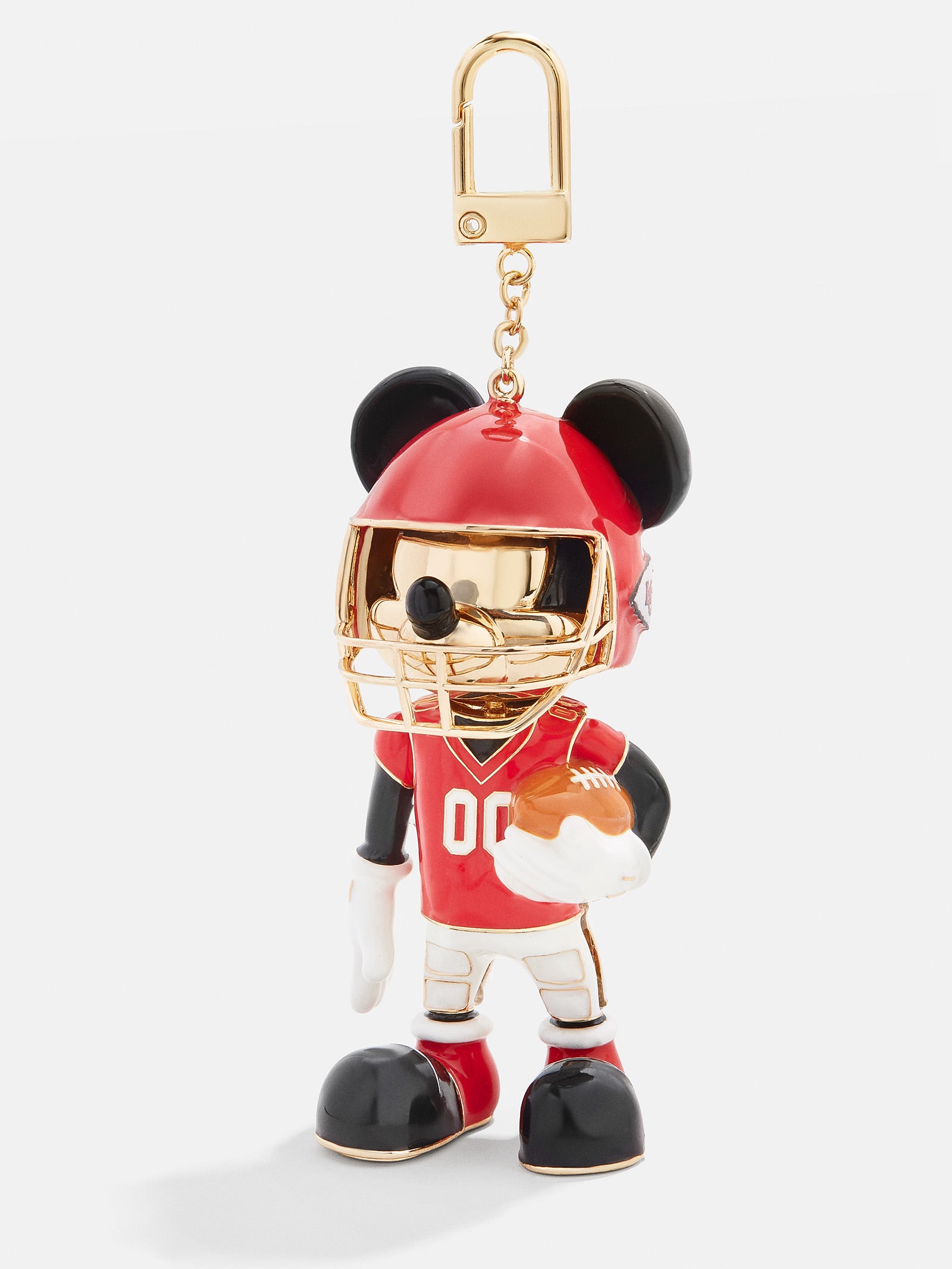 Leather Mickey Mouse Tassel Keychain Keyring Handbag Charm Keychain Fab
