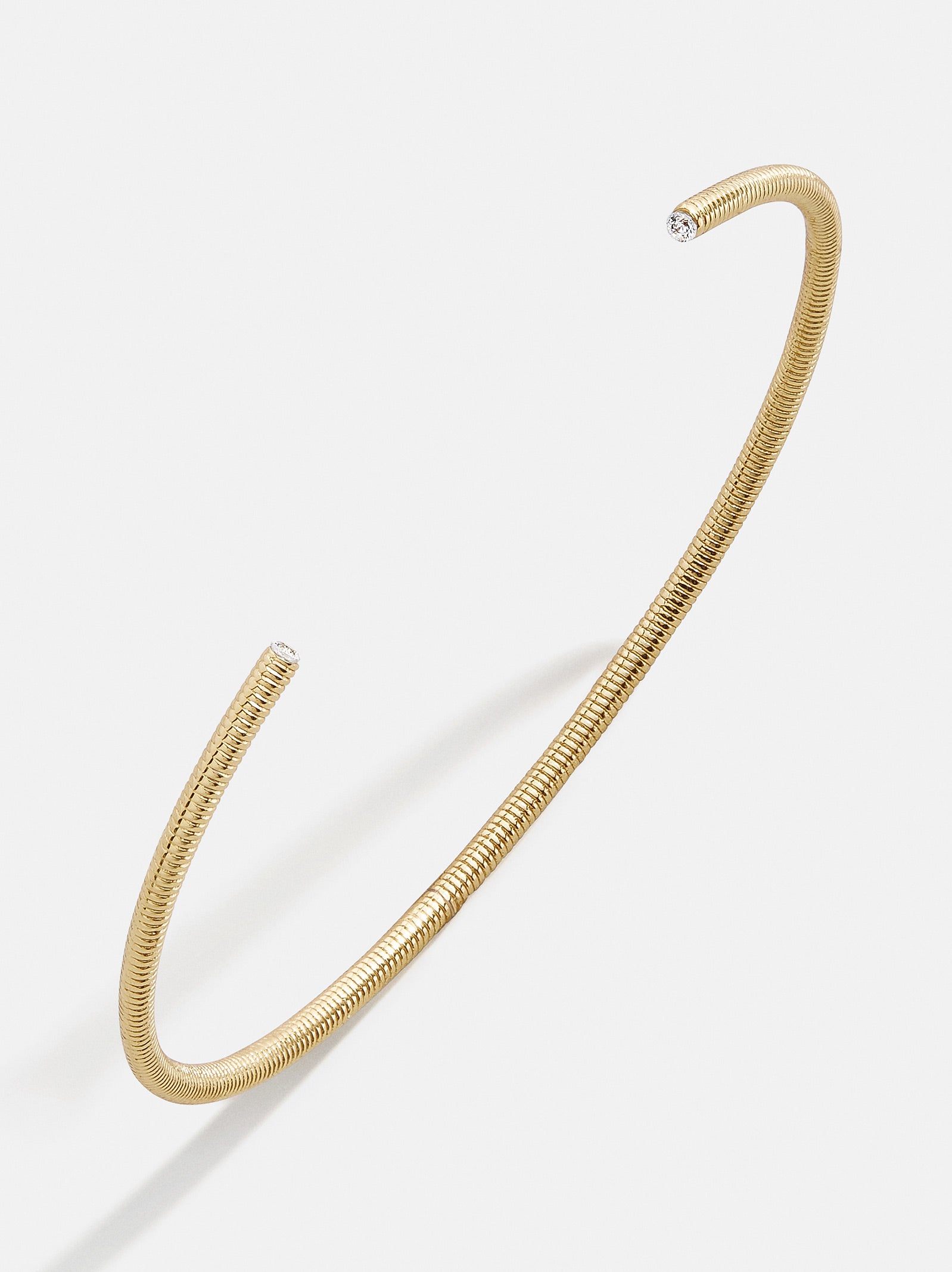 Baublebar Rima Crystal Cuff Bracelet in Gold