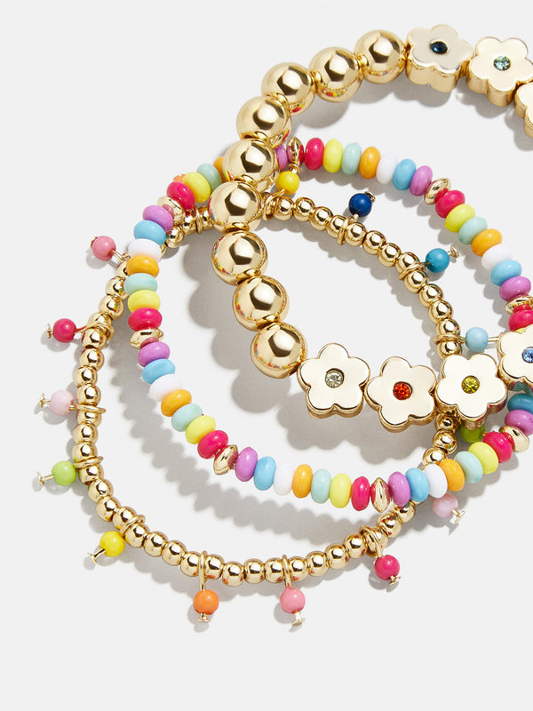 Flower Power Kids' Bracelet Set - Kids' Flowers