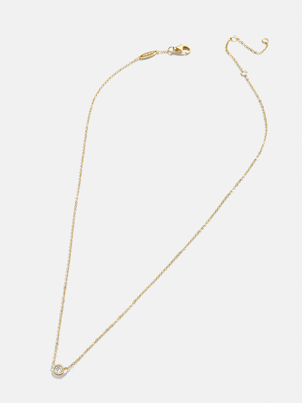 Yolanda 18K Gold Necklace – 18K Gold Plated Sterling Silver, Cubic ...