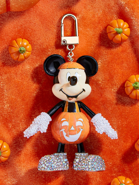 Baublebar Mickey Mouse Disney Glow-in-the-Dark Bag Charm - Glow-in-the-Dark Mickey Mouse Skeleton