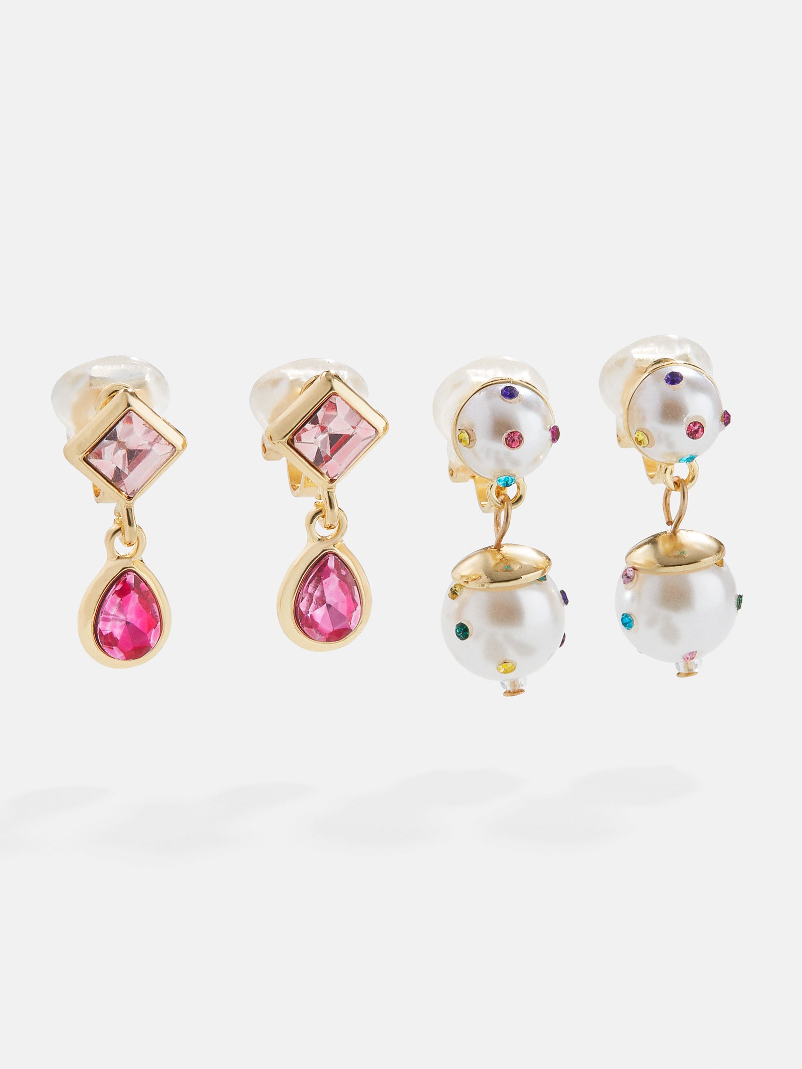 Lainey Kids' Clip-On Earring Set - Multi