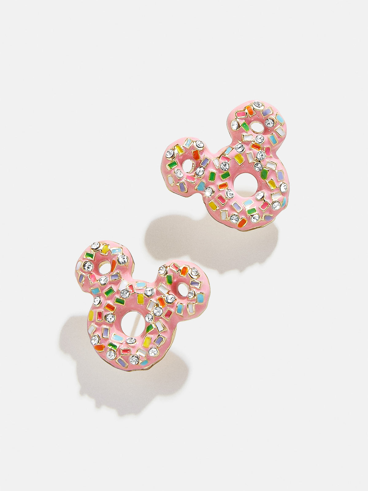 Mickey Mouse Disney Donut Stud Earrings - Disney Pink Donut Earring