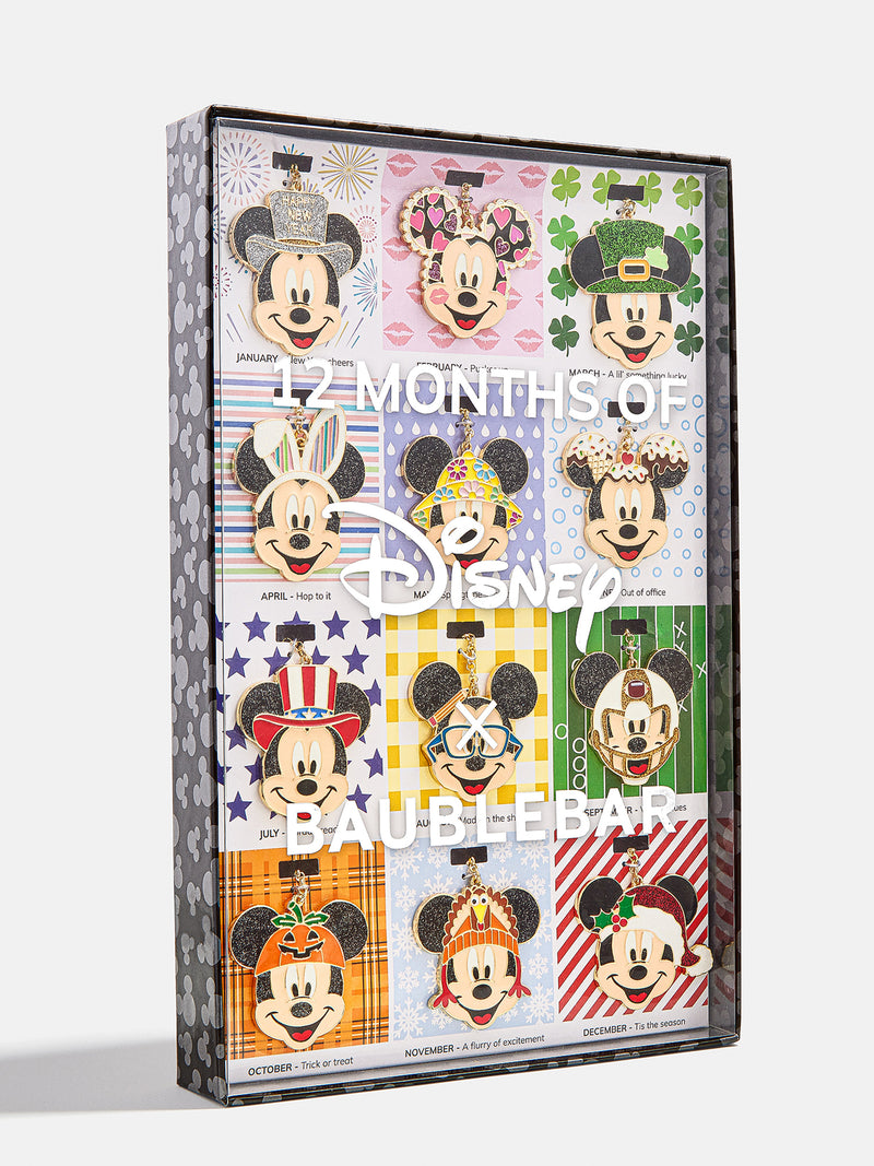 12 Months of Disney 2D Bag Charm Set - Multi