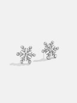 BaubleBar Snowflake Earrings - Snowflake Delicate Stud Earrings - 
    Snowflake stud
  
