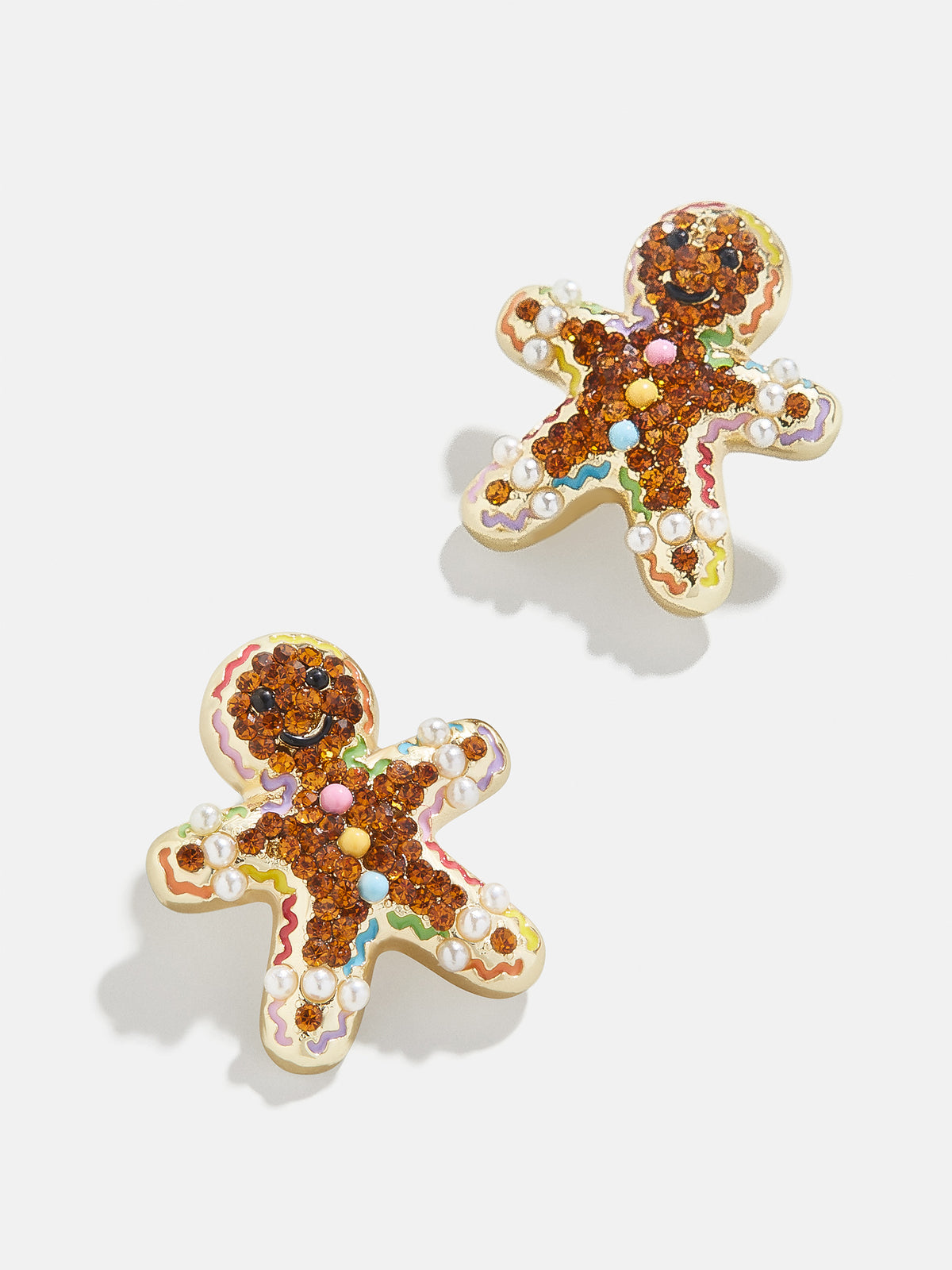 I'm The Gingerbread Man Earrings - Gingerbread Man Delicate Stud Earrings