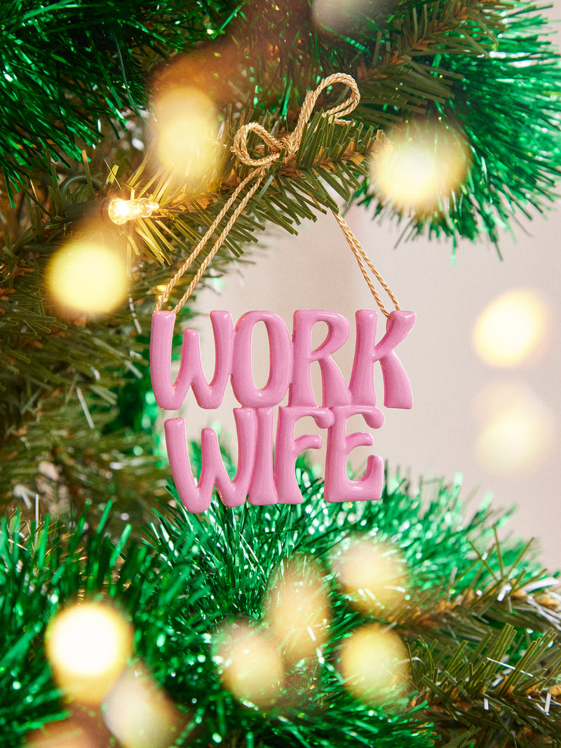 Say It All Ornament - Work Wife Ornament