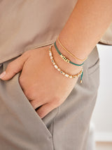 BaubleBar Custom Cord Bracelet - Dark Green - 
    Ends Tonight: 20% Off + Order Thru Tuesday for Xmas Delivery
  
