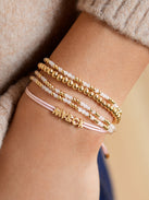 Sadie Bracelet Set - White