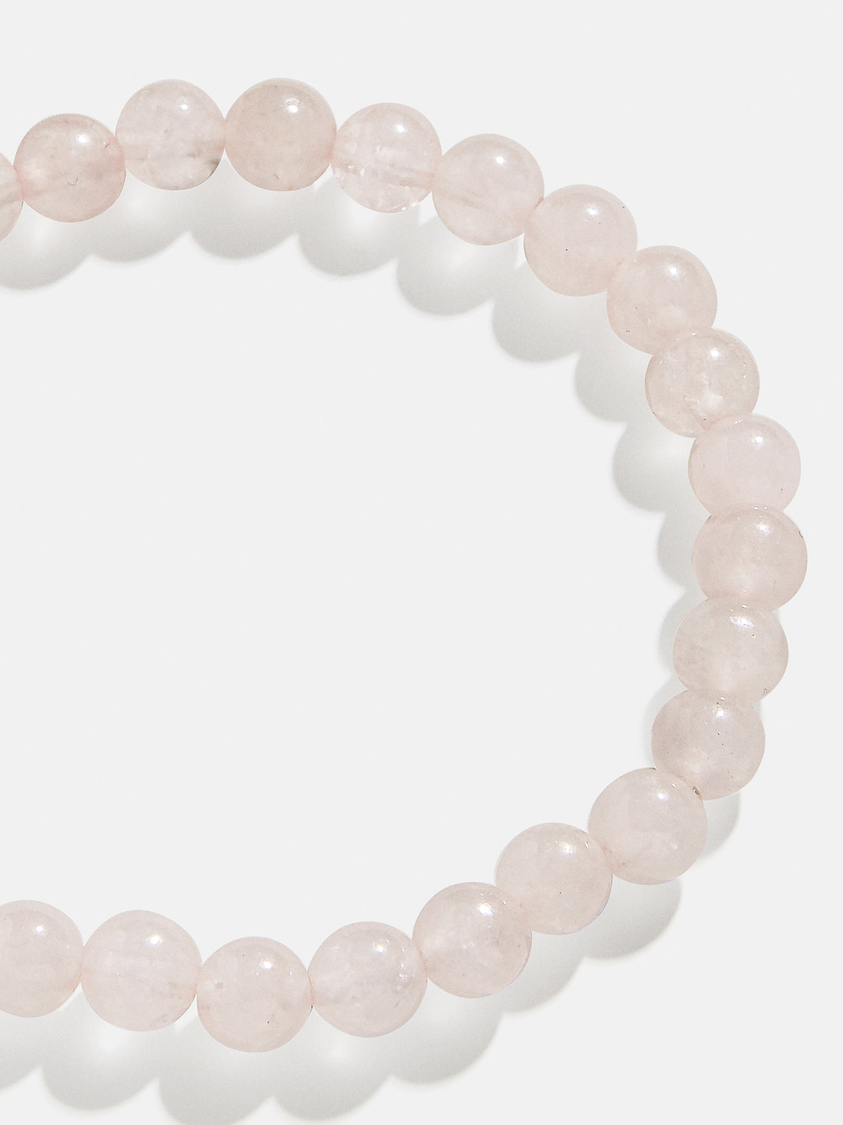 Cameron Semi-Precious Bracelet - Rose Quartz Stone