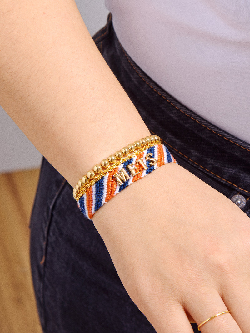 BaubleBar MLB Woven Friendship Bracelet - New York Mets - 
    Get Gifting: Enjoy 20% Off
  
