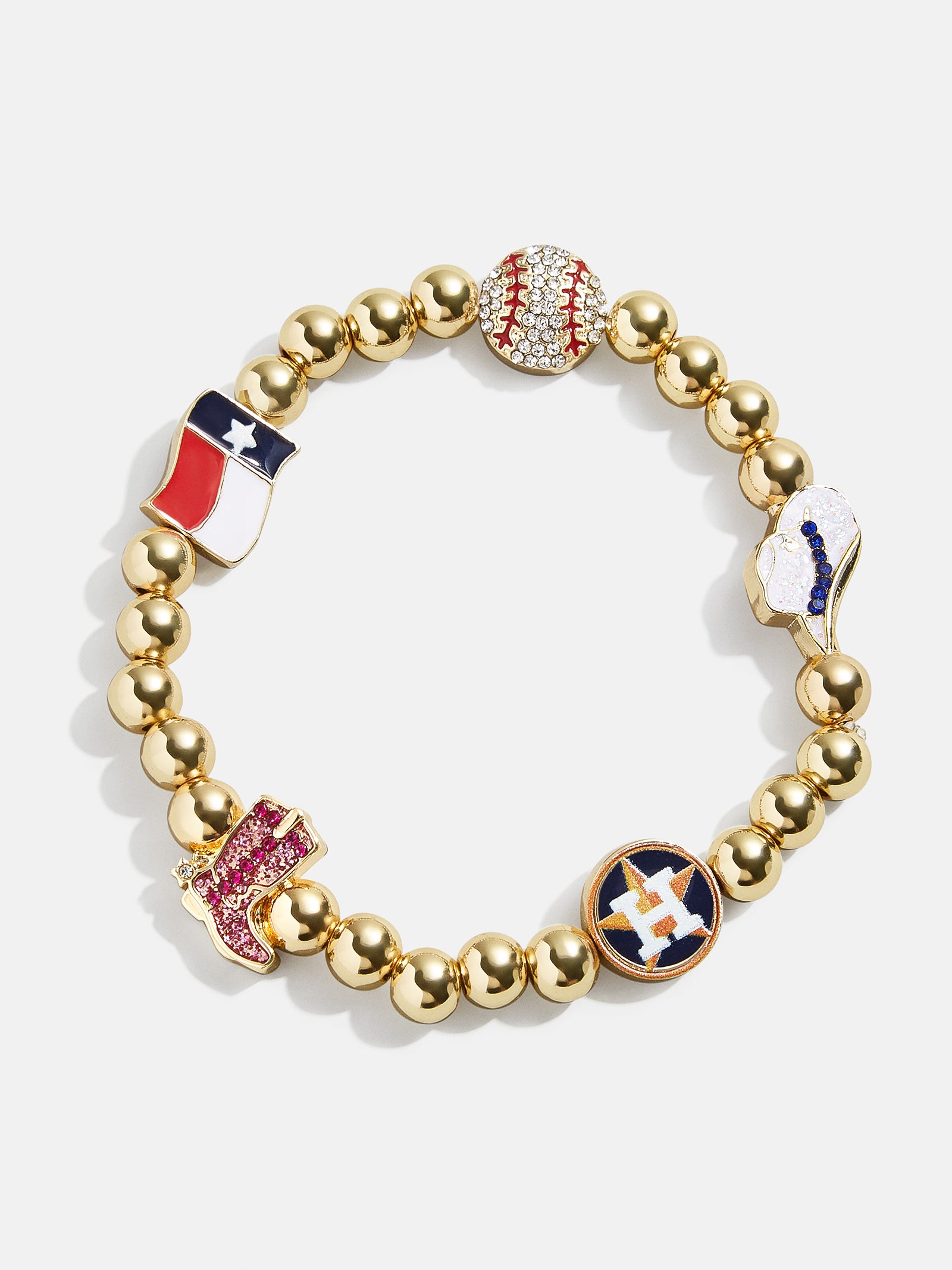 MLB Pisa Charm Bracelet - Houston Astros – MLB beaded charm bracelet ...