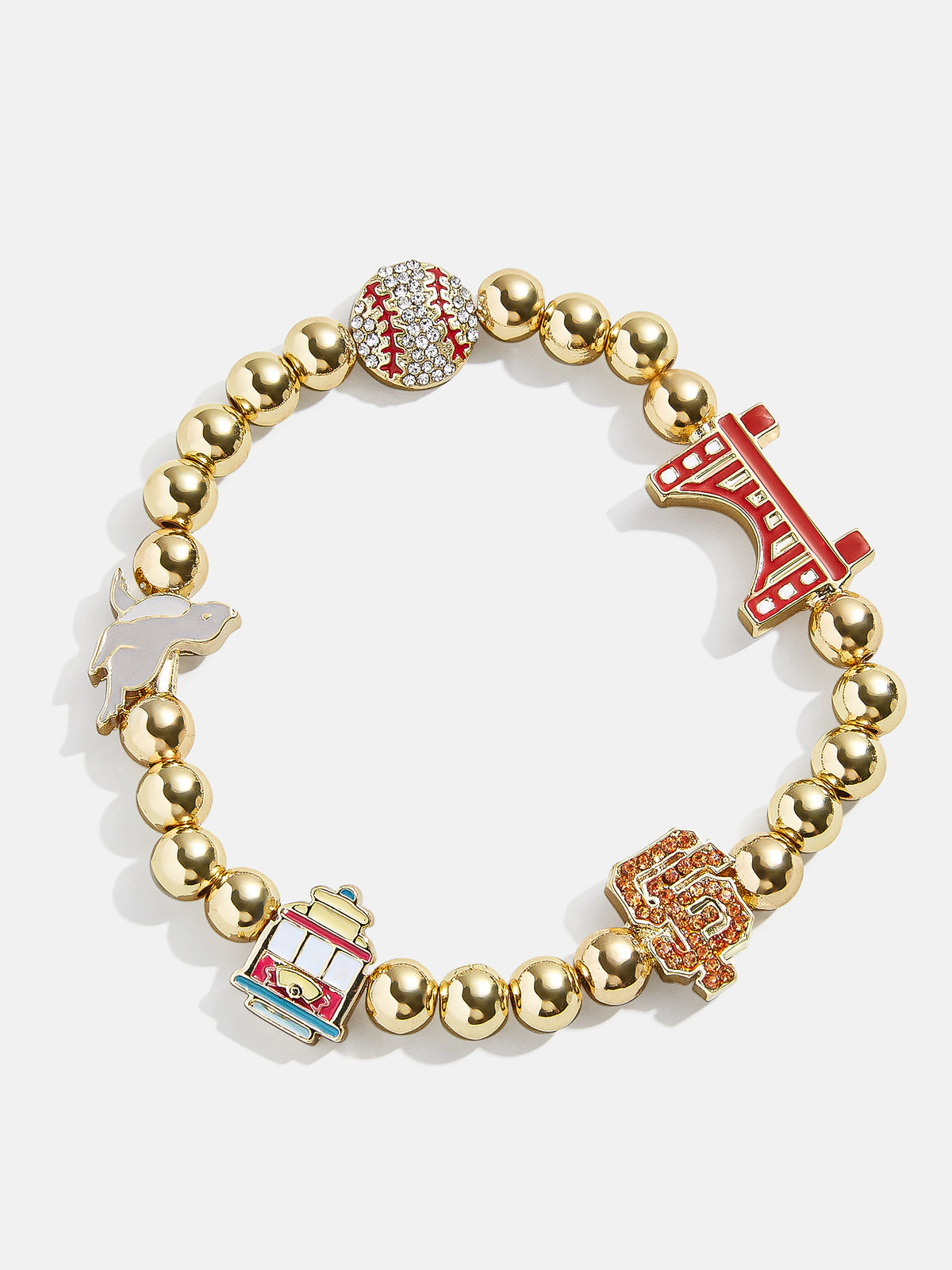 MLB Pisa Charm Bracelet - San Francisco Giants