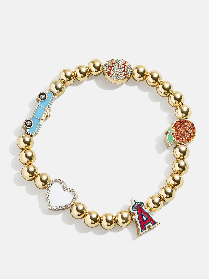 MLB Pisa Charm Bracelet - Los Angeles Angels