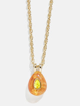 BaubleBar Semi-Precious Teardrop Birthstone Necklace - Topaz - 
    Semi-precious birthstone necklace
  
