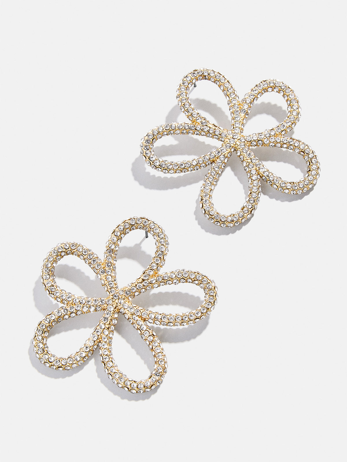 Jordy Earrings - Gold/Pavé