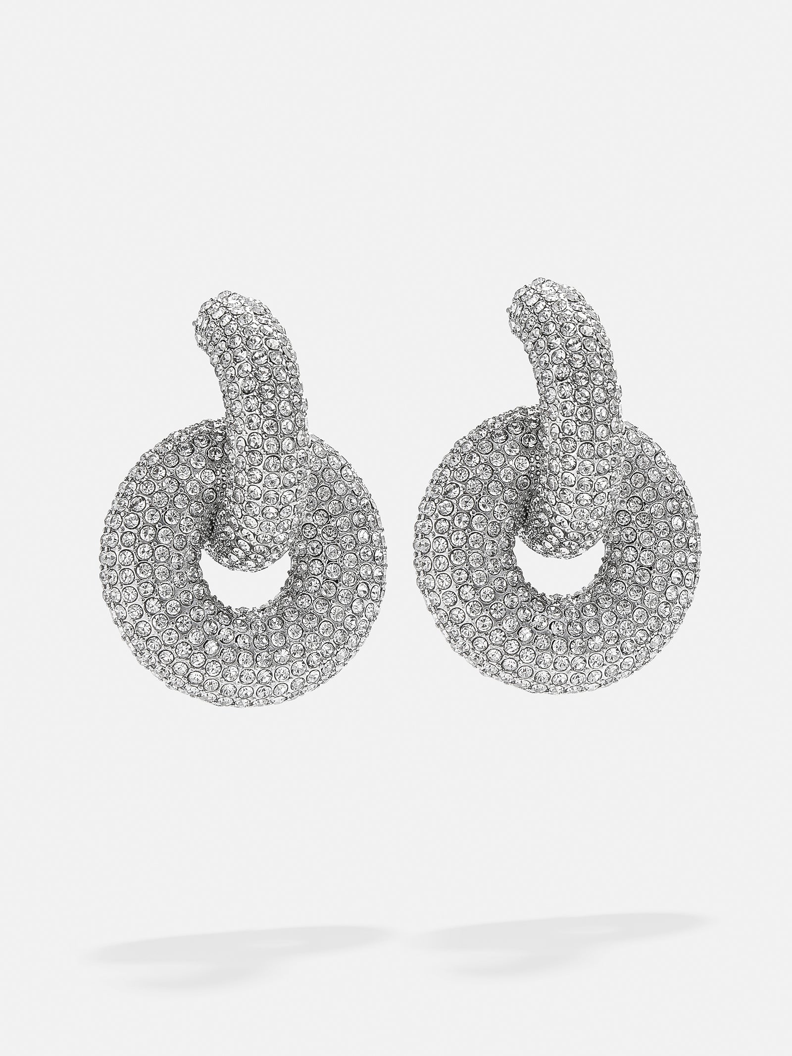 Mia Earrings - Clear/Gold