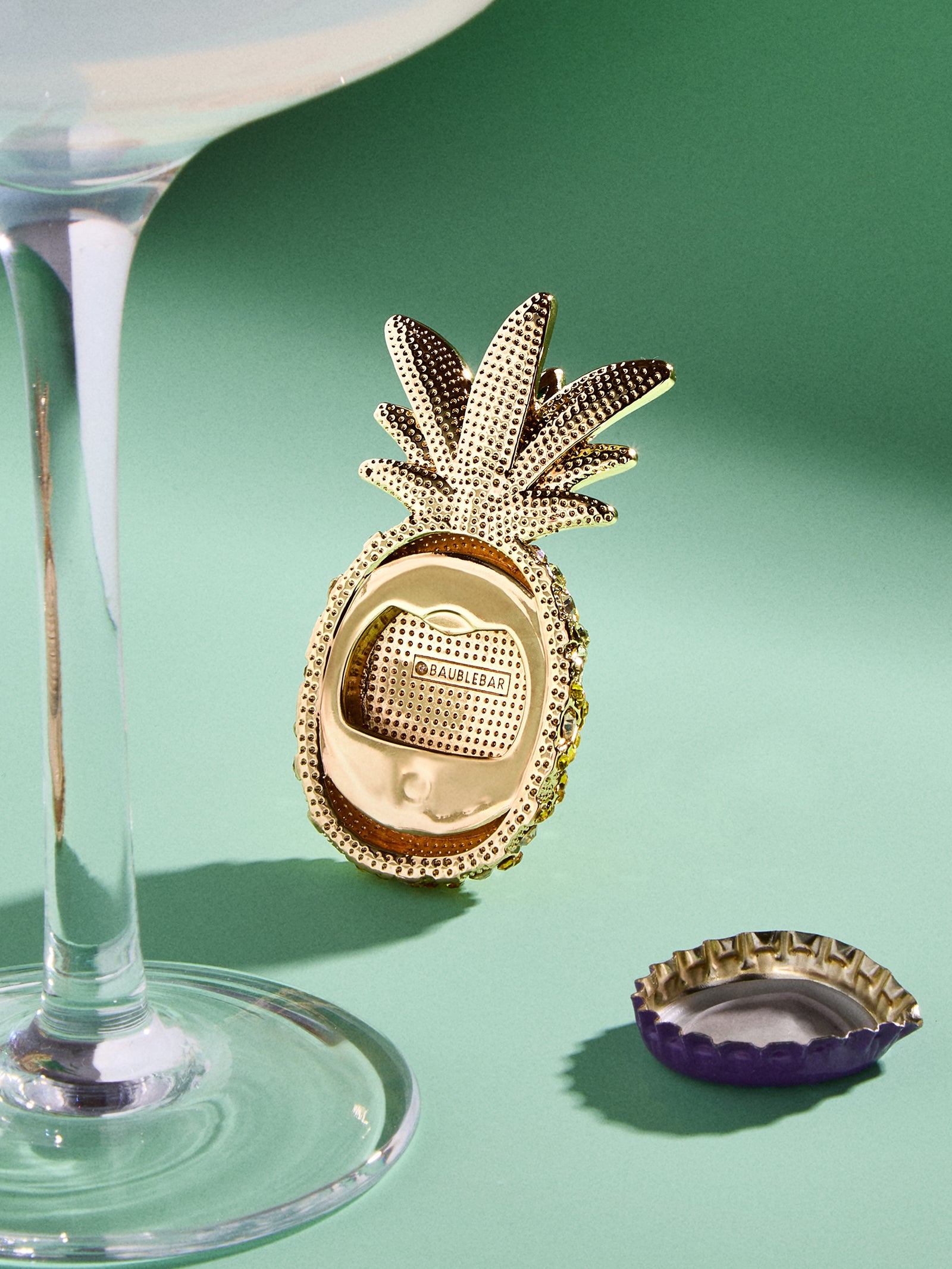 Pineapple Ring, Pineapple Crystal Cocktail Ring discount