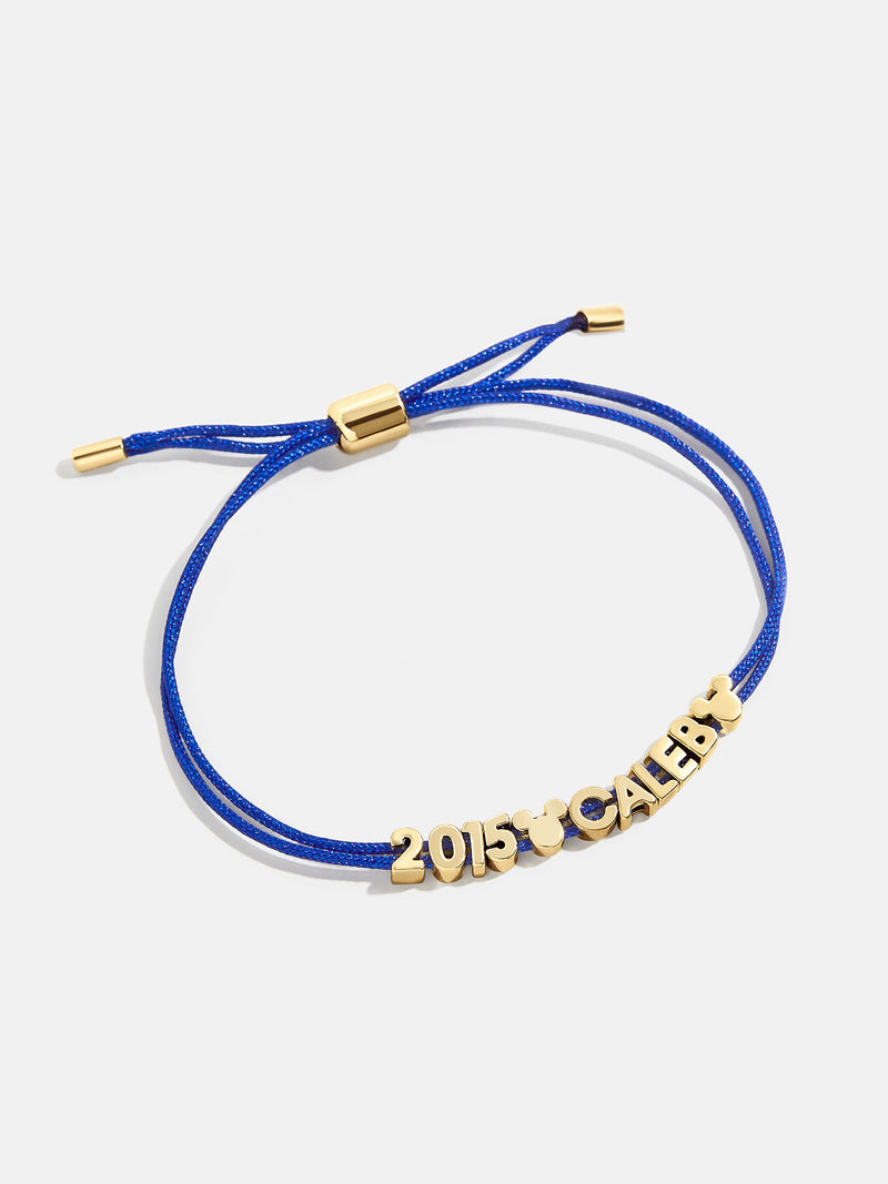 BaubleBar Mickey Mouse Disney Custom Cord Bracelet - Blue - 
    Enjoy 20% off Bracelets
  
