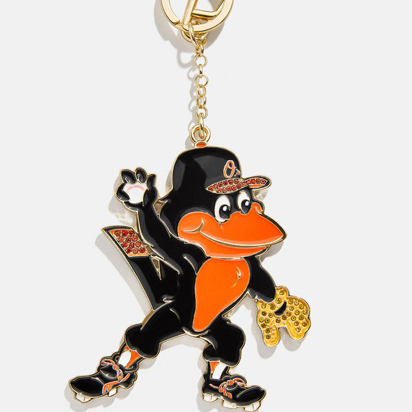 MLB Baltimore Orioles Baseball Official Merch Glitter Series Key Ring Keychain 海外 即決