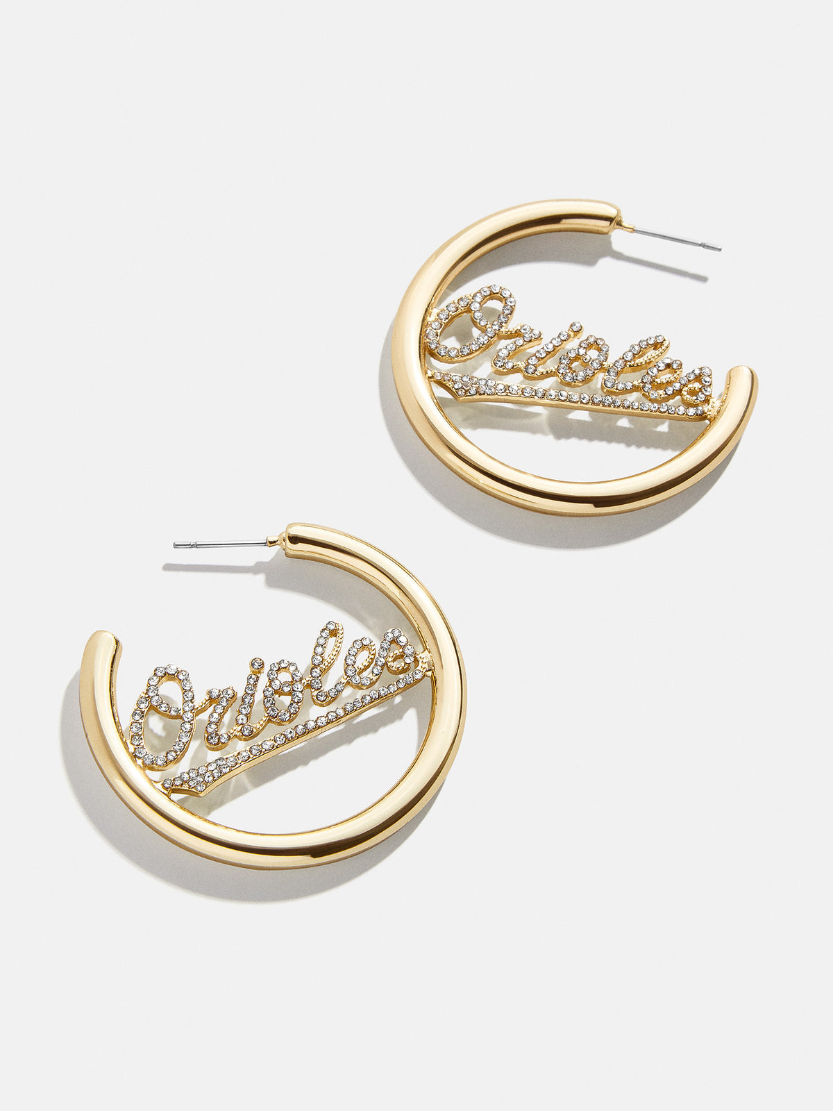 MLB Gold Logo Hoops - Baltimore Orioles