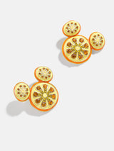 BaubleBar Mickey Mouse Disney Orange Earrings - Orange - 
    Disney orange earrings
  
