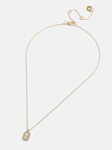 BaubleBar Mickey Mouse Disney Pavé Pendant Necklace - Gold/Pavé - 
    Ends Tonight: Enjoy 25% Off
  
