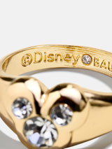 BaubleBar Mickey Mouse Disney Gold Ring - Clear/Gold - 
    Disney statement ring
  
