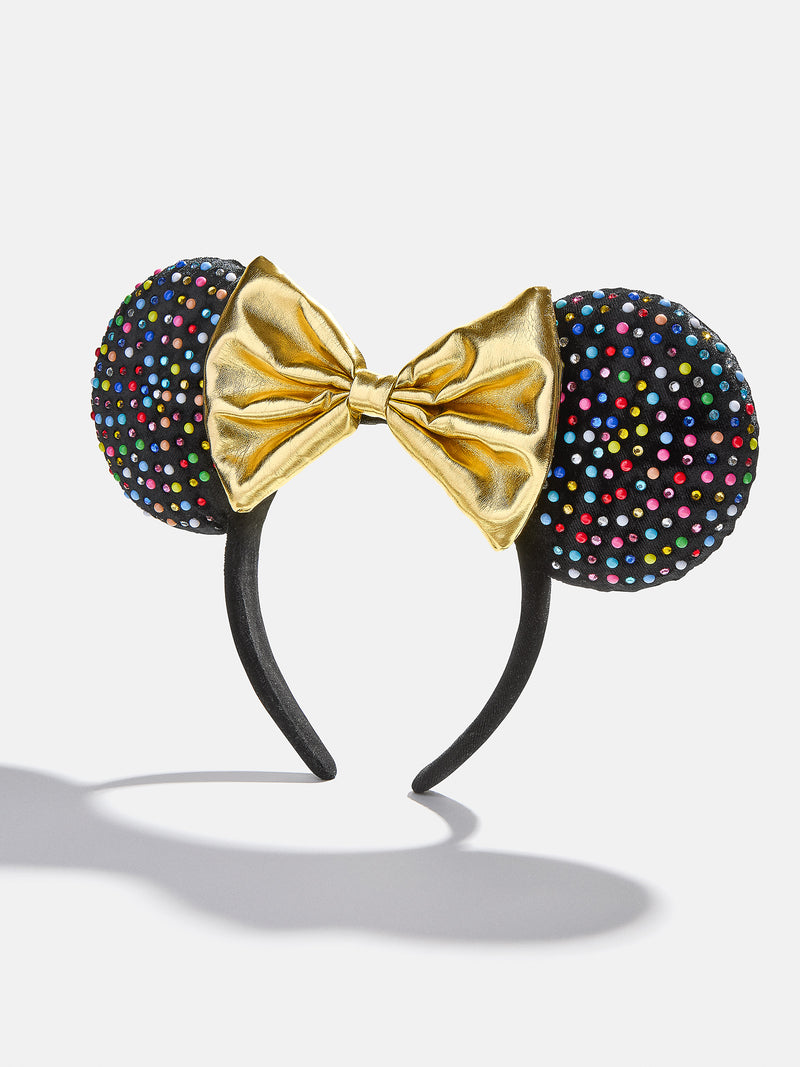 BaubleBar Minnie Mouse Disney Multicolored Gem Ears Headband - Minnie Mouse Multicolored Gem Ears - 
    Disney ears headband
  
