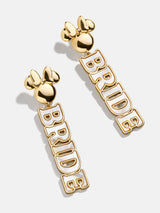 BaubleBar Minnie Mouse Disney Bride Drop Earrings - White - 
    Take an Extra 25% Off Sale: One week only
  
