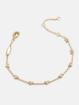 BaubleBar Mickey Mouse Disney 18K Gold Plated Sterling Silver Bracelet - Gold/Pavé - 
    Ends Tonight: Enjoy 25% Off
  
