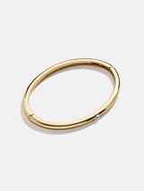 BaubleBar Priya Bangle - Single Bezel Bangle - 
    Gold bangle
  
