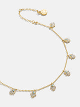 BaubleBar Hamsa Anklet - Hamsa - 
    Hamsa gold anklet - water resistant
  
