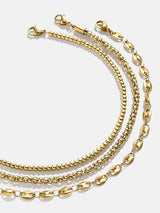 BaubleBar Baylin Anklet Set - Gold - 
    TAKE AN EXTRA 50% OFF
  
