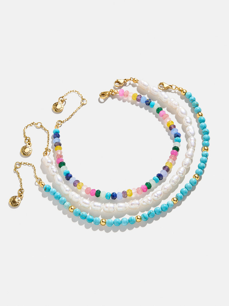 BaubleBar Cameron Anklet Set - Multi - 
    TAKE AN EXTRA 50% OFF
  
