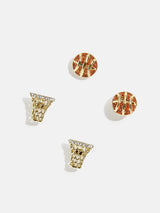 BaubleBar Three-Pointer Earring Set - Basketball - 
    Get Gifting: Enjoy 20% Off
  
