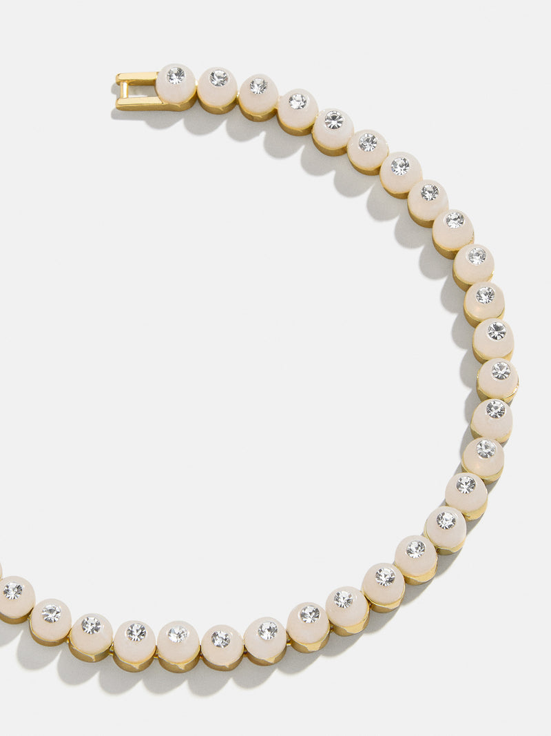 BaubleBar Brielle Bracelet - Ivory - 
    Tennis beaded bracelet
  
