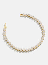 BaubleBar Brielle Bracelet - Ivory - 
    Tennis beaded bracelet
  
