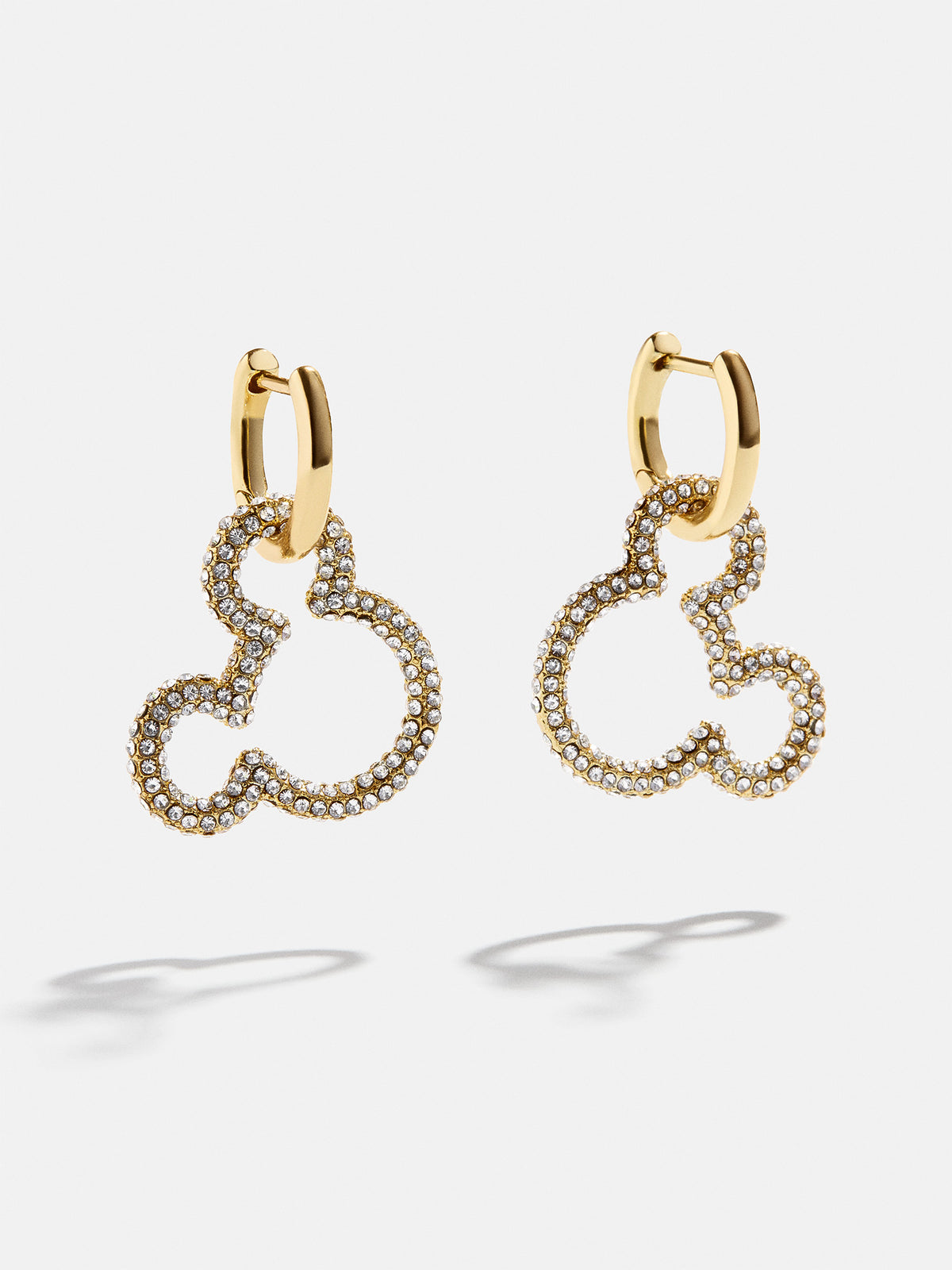 Mickey Mouse Disney Pavé Statement Earrings - Pavé