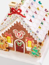 BaubleBar Disney Mickey Mouse Gingerbread Trinket Box - Brown - 
    Disney catch all holiday gingerbread house
  
